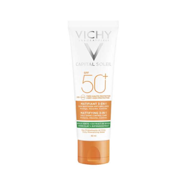 Vichy Capital Soleil SPF 50+ Mattering Facial Sun Cream 50 ML - image 3