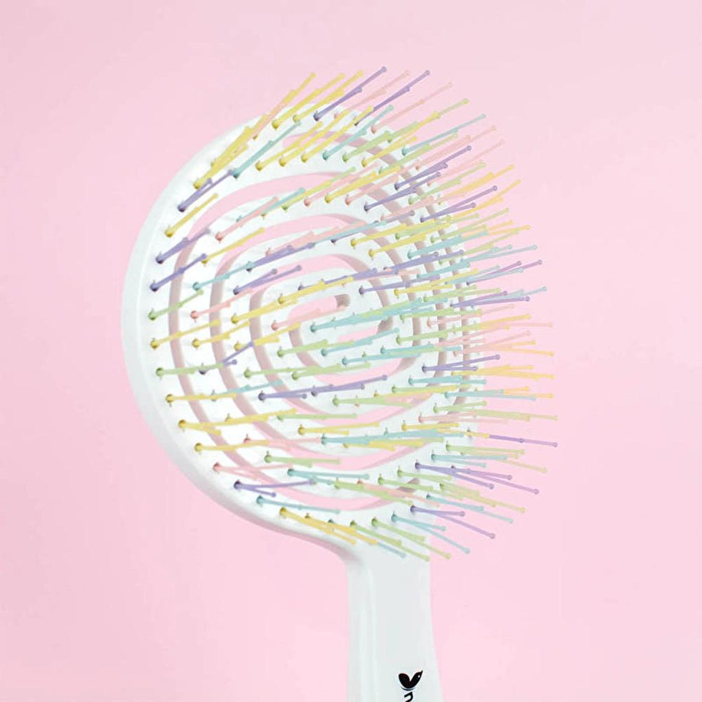 Nascita Pro Hair Brush 5 White for Gentle Detangling