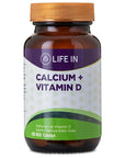 Life In Calcium & Vitamin D Dietary Supplement 60 Tablets