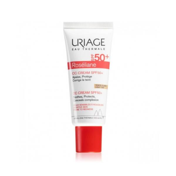 uriage rosaliane cc cream spf 50+ light tint, natural glow cc cream, uriage thermal water enriched cc cream Uriage Rosaliane CC Cream SPF 50+ - Light Tint | 40ml Uriage CC Cream SPF 50+ - Light Tint | 40ml uriage, cc-cream, spf-50, light-tint, hydrating-cream, uv-protection, non-comedogenic, sensitive-skin, beauty, ai-generated