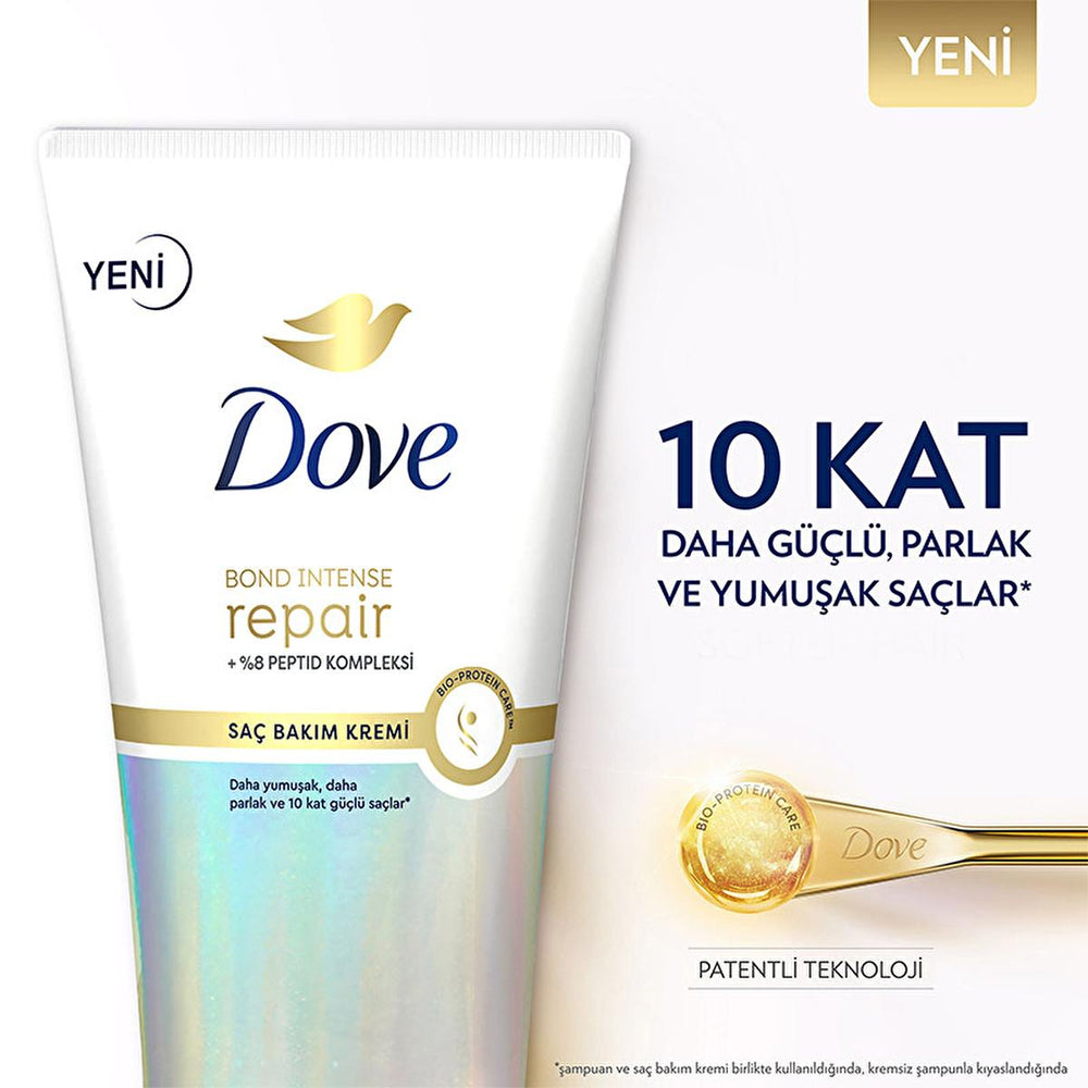 Dove Bond Intense Repair Conditioner - Peptide Complex | 170 ml - view 5