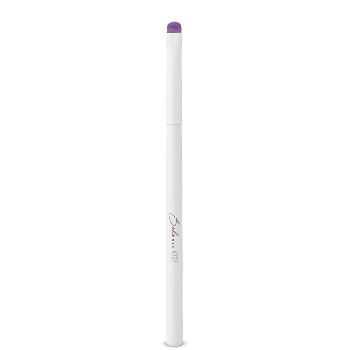 Soho N.Y.C. Vegan Detail Liner Makeup Brush V707: Precise Application, Cruelty-Free, Eco-Friendly - Define Eyes & Brows! Soho N.Y.C. Vegan Detail Liner Brush - Precise Eye Makeup vegan makeup brush, detail liner brush, eyebrow brush, eyeliner brush, synthetic makeup brush, cruelty-free makeup brush, sustainable makeup brush, eco-friendly makeup brush, makeup brush, vegan brush, detail brush, liner brush, eyebrow definition, eyeliner application, precise makeup, vegan beauty, sustainable beauty, eco-friendly