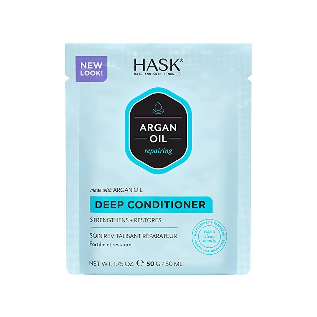 Hask Argan Oil Deep Conditioner for Smooth Hair 50g