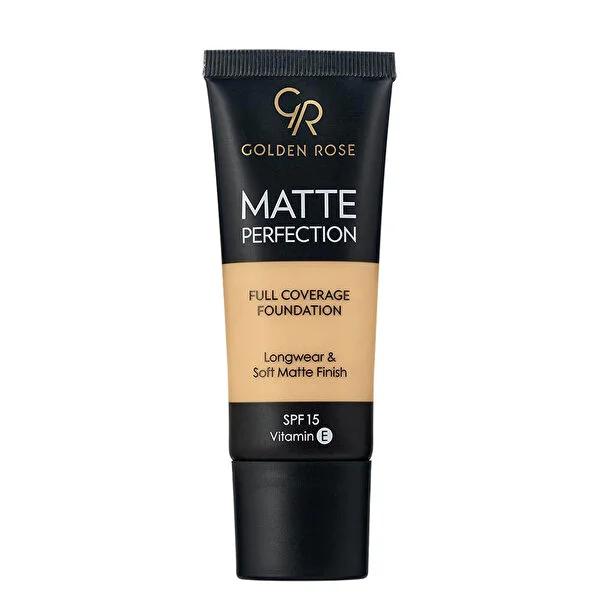 Golden Rose Matte Perfection Foundation No: Warm 4 - High Coverage | SPF 15 - image 2