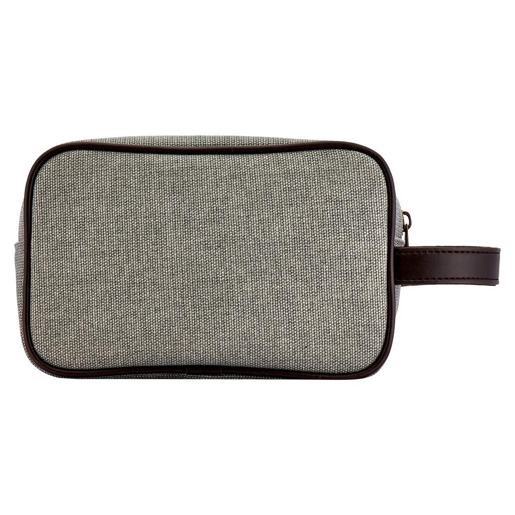 Eklips Canvas Men's Grooming Bag with Durable Zipper