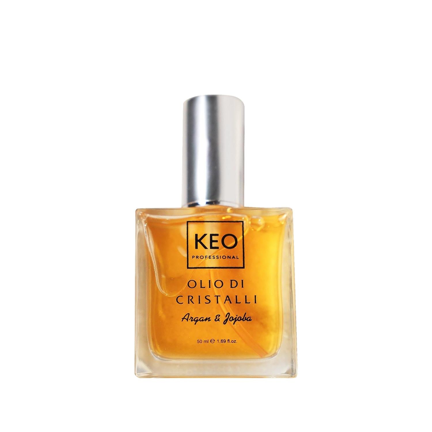 Keo Professional Olio Di Cristalli Hair Care Oil - 50ml Nourishing Professional Grade for Healthy Hair Keo Olio Di Cristalli Hair Oil for Nourished Hair Keo Professional Olio Di Cristalli, Hair care oil, Professional hair products, Hair nourishment, Italian hair care, hair care, nourishing hair oil, professional grade hair care, healthy hair, hair protection, travel size hair care, salon grade hair products