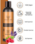 Ashley Joy Dark Color Treated Hair Shampoo: Lavender Raspberry Formula, Kinoa & Chia Seed for Color Protection & Nourishment, Argan & Sweet Almond Oil, 8.45 fl oz Ashley Joy Dark Hair Shampoo: Color Protection & Shine, Argan Oil dark hair shampoo, color treated hair shampoo, lavender raspberry shampoo, kinoa chia seed hair care, argan oil shampoo, sweet almond oil shampoo, hair color protection shampoo, Ashley Joy shampoo, shampoo for dark hair, shampoo for colored hair, shampoo, hair care, color protection