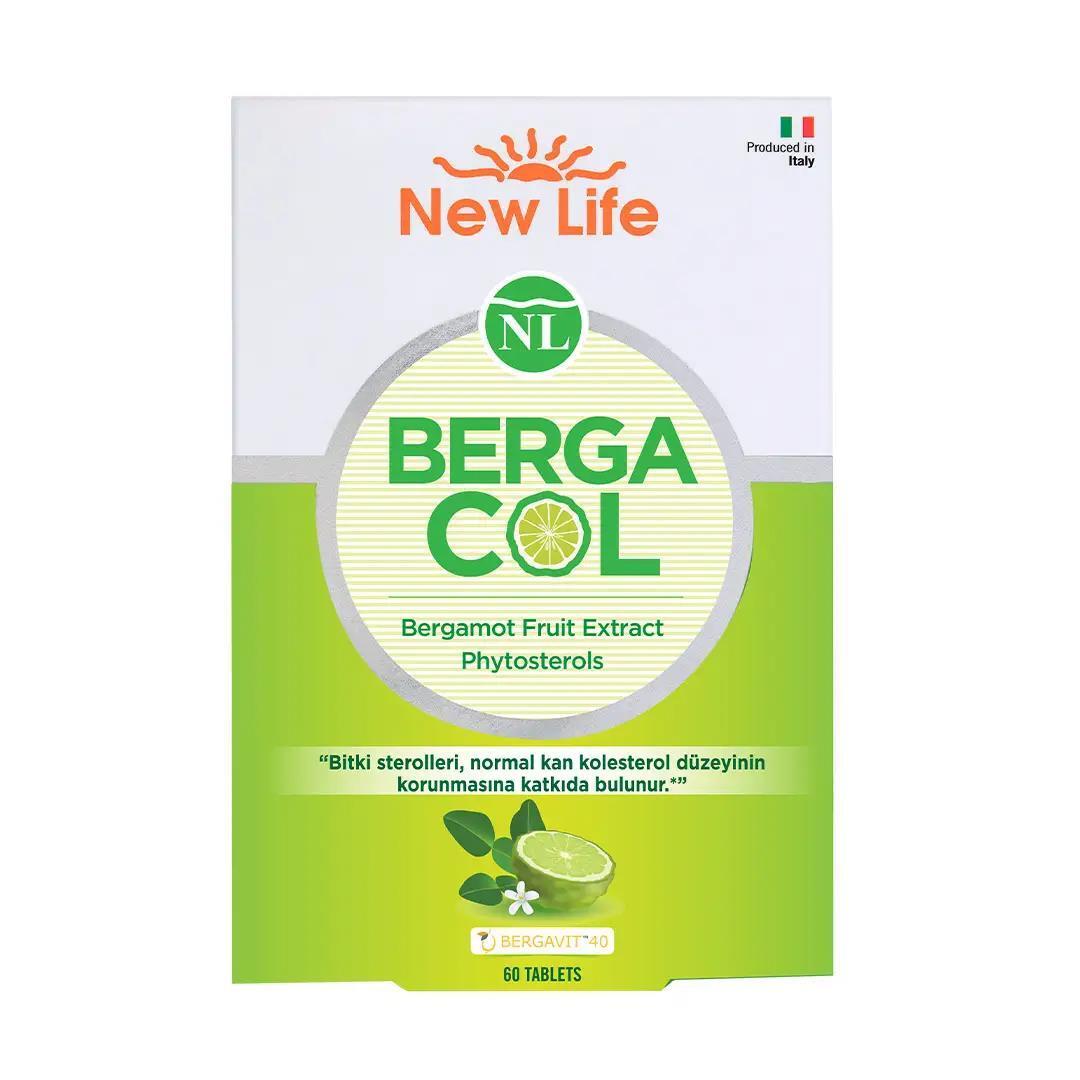 New Life Bergacol 60 Tablets - Italian Dietary Supplement for Cholesterol Management &amp; Heart Health Support New Life Bergacol 60 Tablets - Natural Cholesterol Support Bergamot dietary supplement, Plant sterol supplement, Cholesterol management, Heart health support, Italian dietary supplement, Dietary supplements, Heart health, Cholesterol support, Natural health products, Cardiovascular health, Antioxidant supplements, Made in Italy