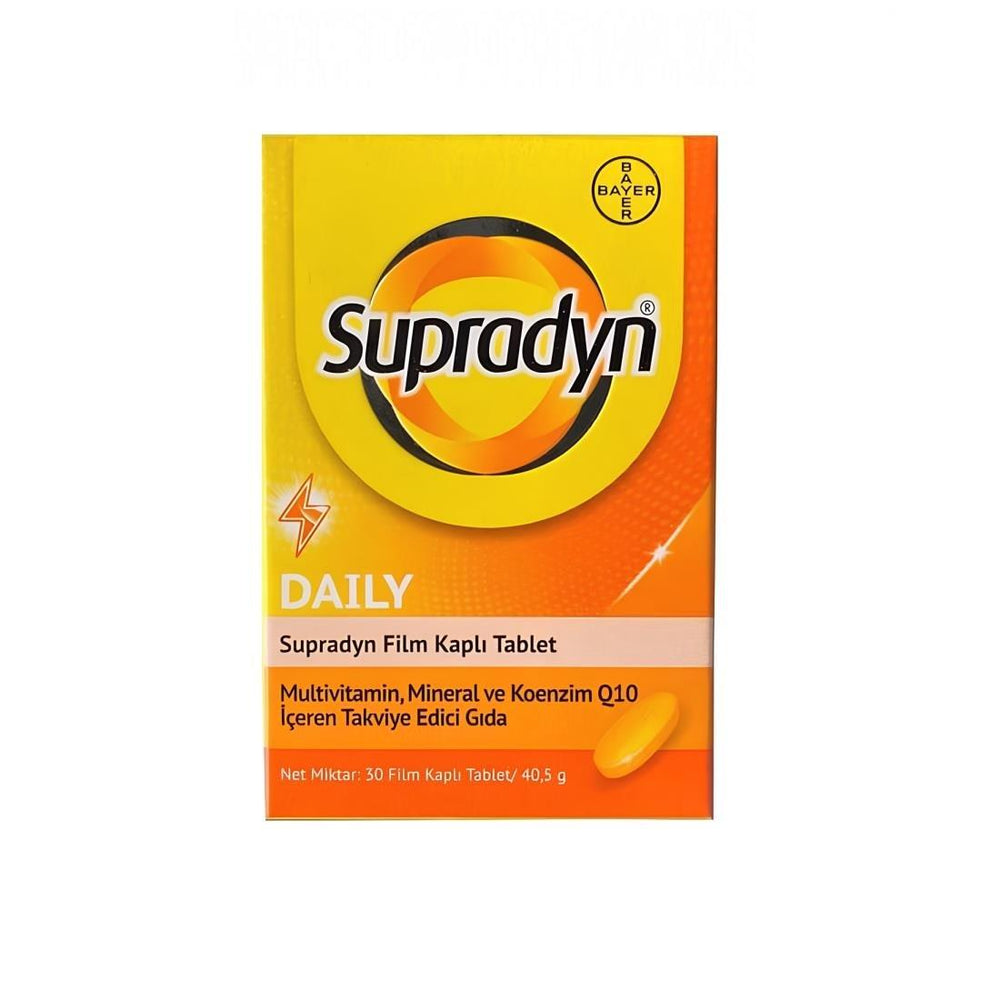 Supradyn Daily Multivitamin Tablets - Boost Your Wellness | 30 Count - Vitamin & Supplement