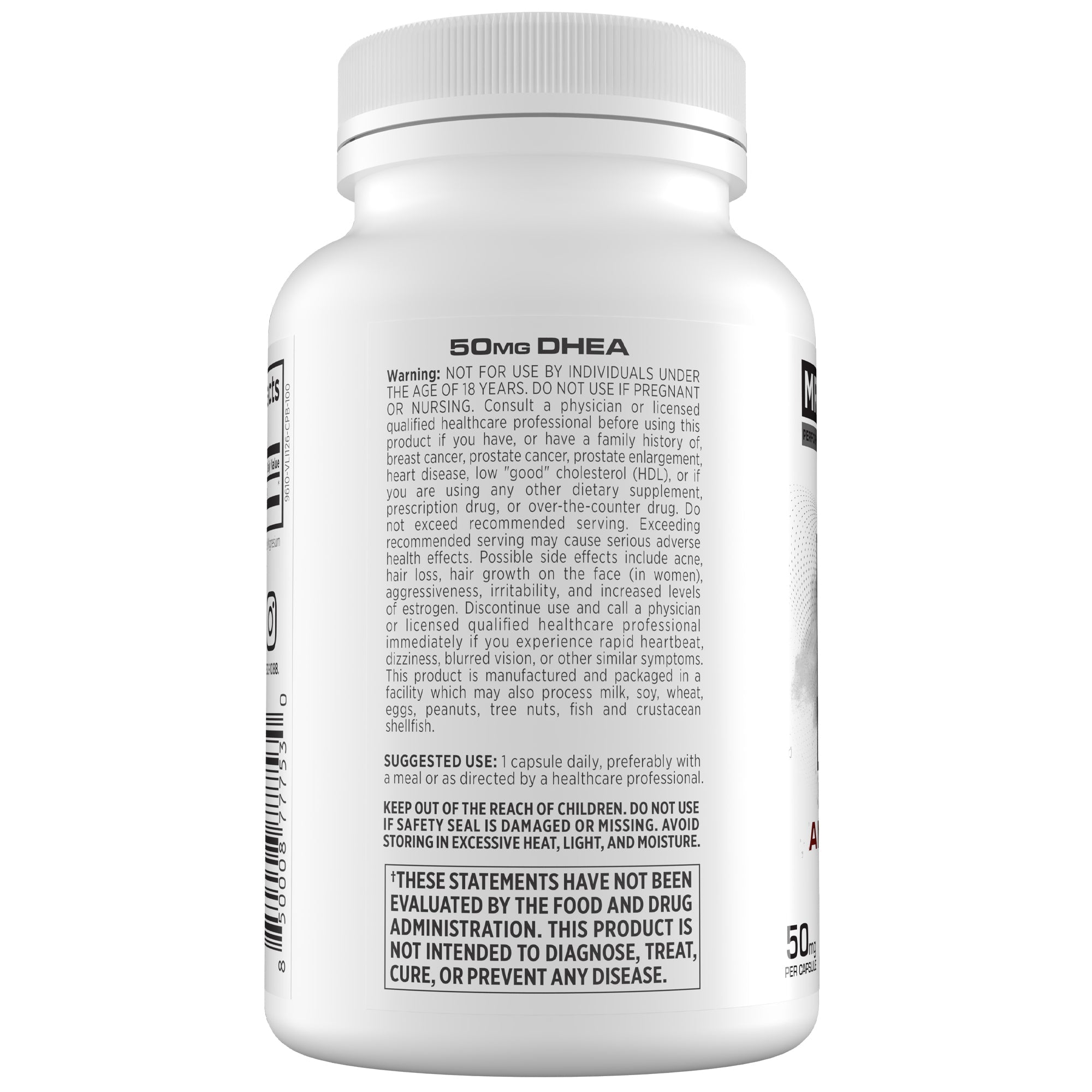 MRI Performance DHEA 50MG  Healthy Aging, Hormone &amp; Adrenal Support