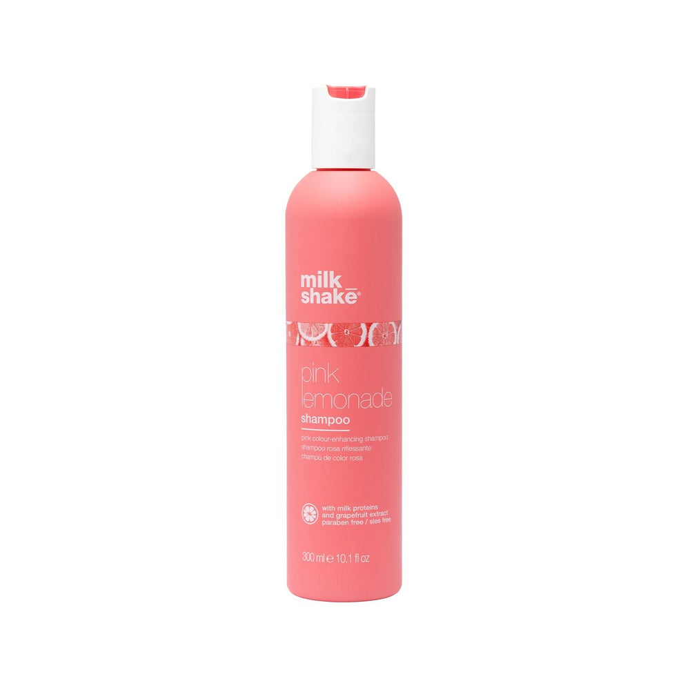 milk_shake Pink Lemonade Toning Shampoo for Colored Hair - 300ml Pink Lemonade Toning Shampoo by milk_shake - 300ml Pink Lemonade Shampoo, Tonlayıcı Şampuan, milk_shake Hair Care, Color Toning Shampoo, Hair Cleansing Products, Colored Hair Care, Toning Shampoo, Hair Care, Shampoo, milk_shake, Pink Lemonade Fragrance, Color-Treated Hair, Fruity Scented Shampoo, 300ml Shampoo