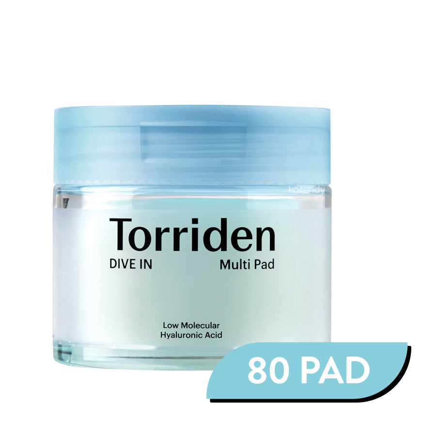Torriden DIVE IN Hyaluronic Acid Multi Pad Hydrating Mask 80 Count