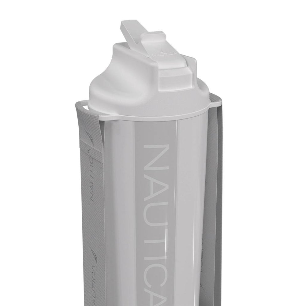 Nautica Pure White Insulated Water Bottle 17 oz 502 ml