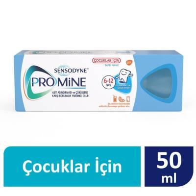 Sensodyne Promine Children's Toothpaste for Kids Aged 6-12 - Remineralizing, Acid Erosion Protection Sensodyne Promine Kids Toothpaste 6-12 yrs children's toothpaste, kid's oral care, Sensodyne Promine, toothpaste for kids aged 6-12, remineralizing toothpaste, oral care for children, kids' dental health, acid erosion protection, tooth enamel strengthening, sweet mint flavor, trusted brand for kids, oral health for school-aged children
