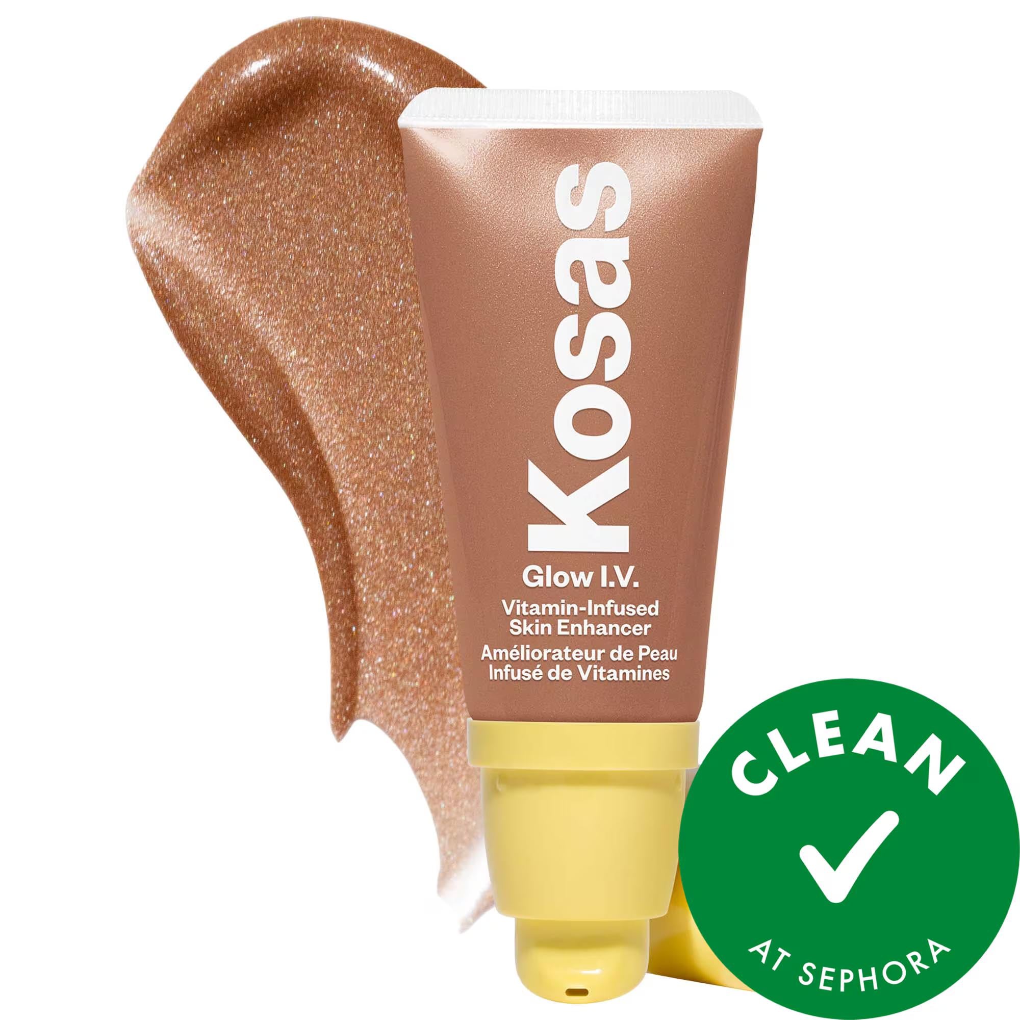 Glow I.V. Vitamin-Infused Skin Illuminating Enhancer - Natural Glow, Hydrating Liquid Highlighter for Sensitive Skin Glow I.V. Vitamin-Infused Skin Enhancer - Natural Glow & Hydration Vitamin-Infused Skin Enhancer, Liquid Highlighter, Natural Skincare, Hypoallergenic Makeup, Clean Beauty Products, Glow I.V., Radiant Glow, Hydrating Skincare, Sensitive Skin Solutions, Natural Ingredients, Skincare, Makeup, Face Products, Luminizer, Highlighter, Vegan, Gluten-free, Cruelty-free, Recyclable Packaging