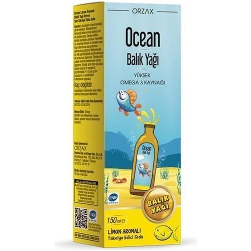Ocean Fish Oil Syrup - Omega-3 & , Lemon & Orange Flavored, 5.07 fl oz - image 3