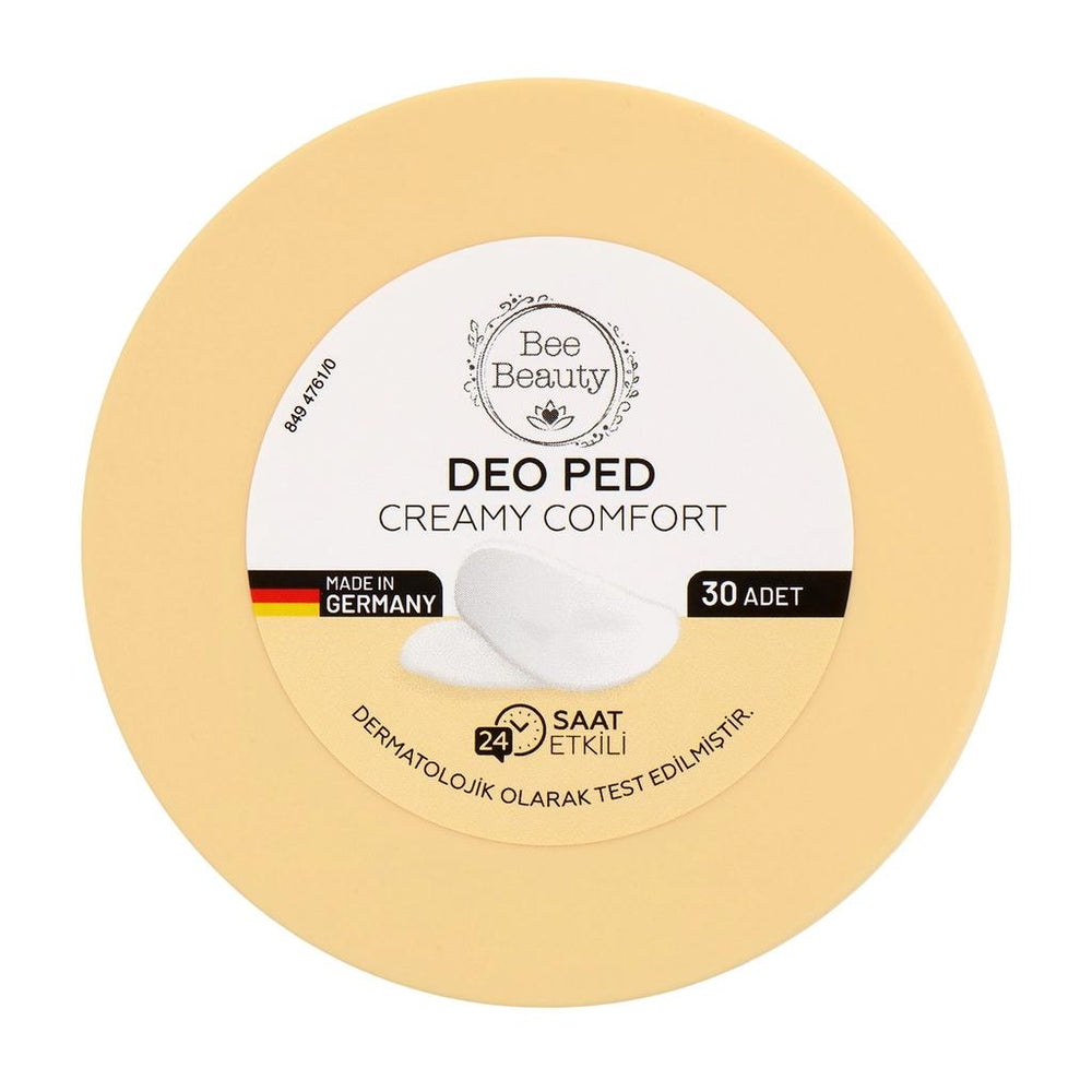 Bee Beauty Creamy Comfort Deodorant Wipes 30 Count
