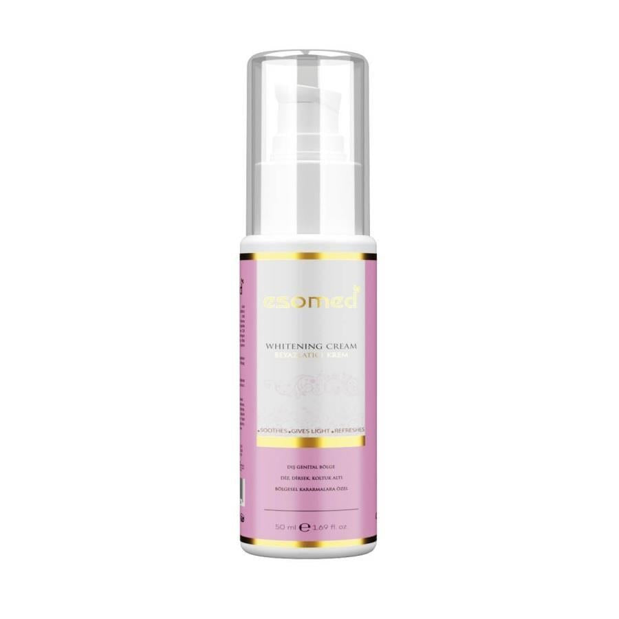 Esomed Natural Skin Whitening Cream with Alpha Arbutin - 50ml, Moisturizing & Firming for Sensitive Areas Esomed Natural Skin Whitening Cream - Safe & Effective Skin Whitening Cream, Natural Skin Whitening, Alpha Arbutin Cream, Skin Lightening Cream, Sensitive Skin Care, Hyperpigmentation Treatment, Dark Spot Reduction, Moisturizing Cream, Firming Cream, Natural Skincare, Sensitive Area Care, Skin Tone Evening, Antioxidant Skincare