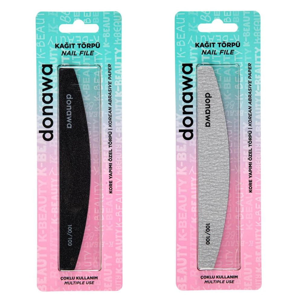 Donawa Paper Nail File 1821 Assorted Colors 1pc