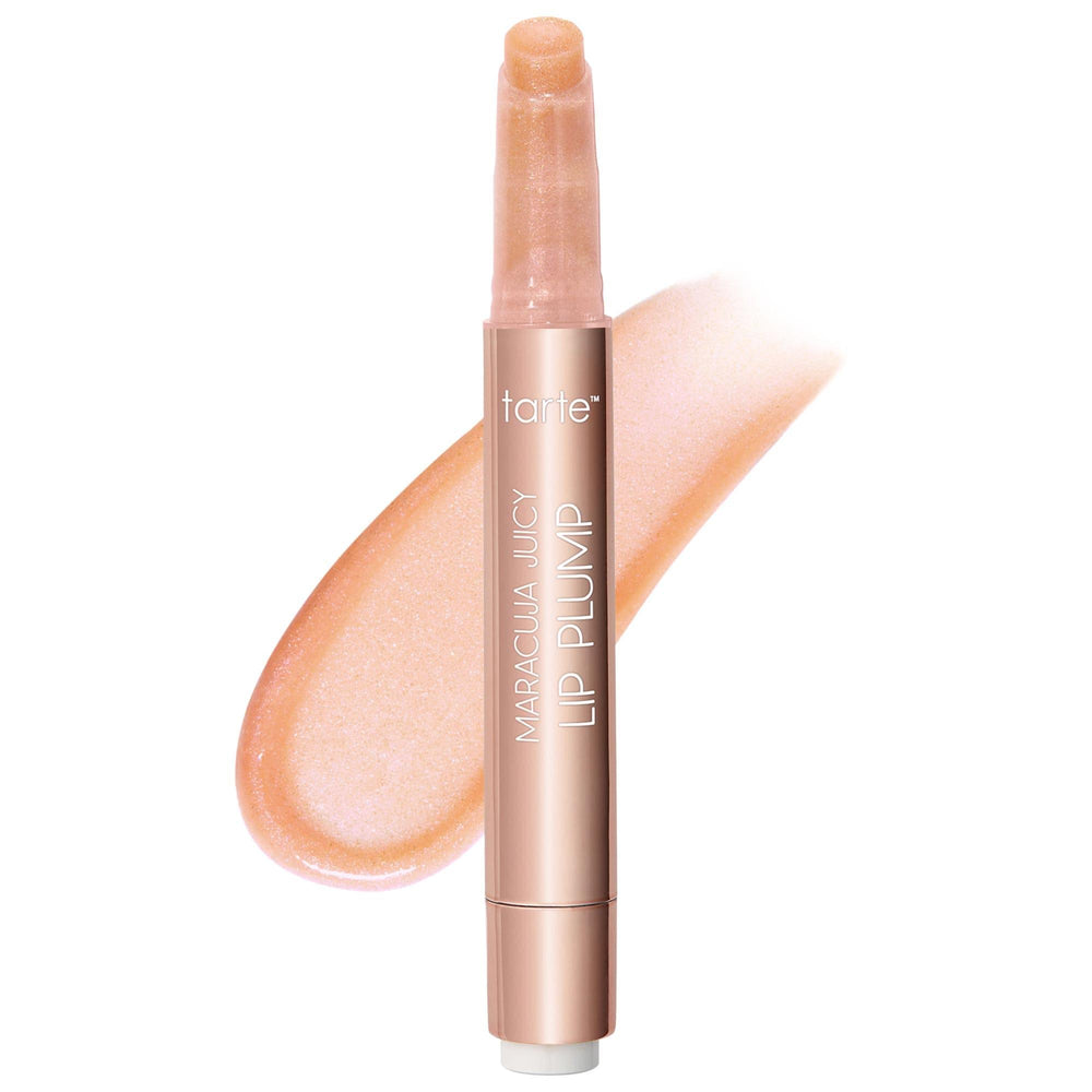 Tarte Maracuja Juicy Lip Plump Gloss: Hydrating, Vegan Lip Plumper for Fuller, Glossy Lips Tarte Maracuja Lip Plumper: Hydrating Gloss for Fuller Lips Maracuja juicy lip plump, lip plumper gloss, hydrating lip gloss, vegan lip gloss, cruelty-free lip gloss, plumping lip balm, lip gloss plump, lip plumper, glossy lip plump, lip gloss, lip balm, lip care, maracuja, superfruit complex, vitamin E, hyaluronic acid, cushion comfort XL complex, buildable coverage, stained-glass shine, fuller lips, moisturized lips