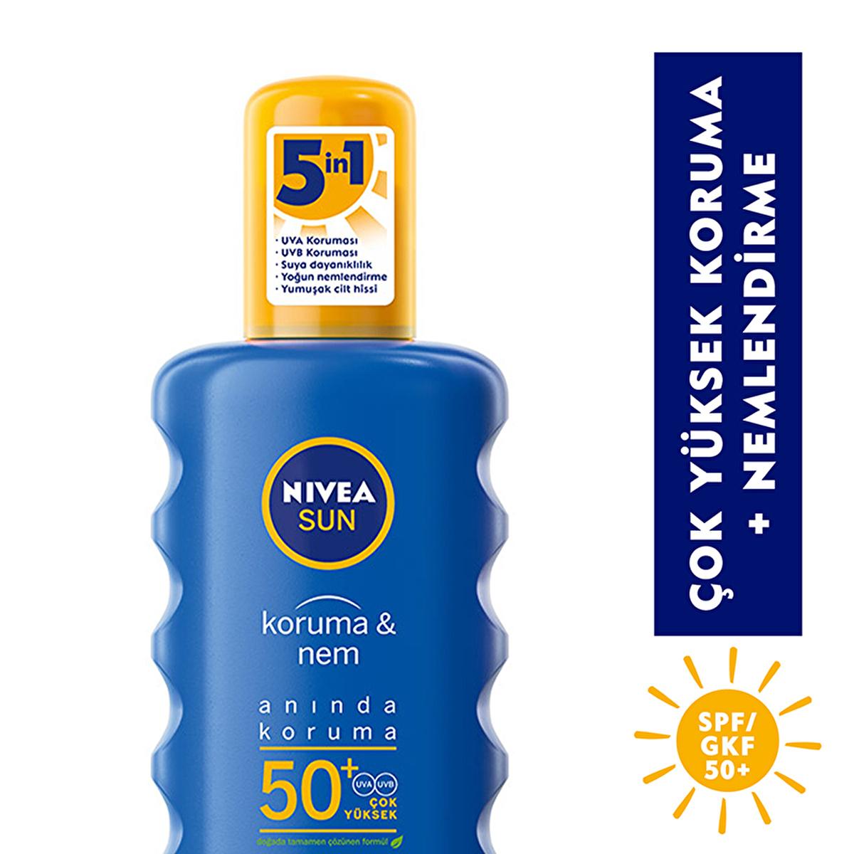 NIVEA Sun SPF 50+ High Protection Sunscreen Spray: UVA/UVB, 48-Hour Moisturizing, Water Resistant - Ultimate Skin Protection for Outdoor Activities NIVEA SPF 50+ Sunscreen: High UVA/UVB Protection & Moisturizing SPF 50 sunscreen, high protection sunscreen spray, moisturizing sunscreen, water resistant sunscreen, UVA UVB protection sunscreen, sunscreen for sensitive skin, sun protection, NIVEA sunscreen, sunscreen for outdoor activities, sunscreen with moisturization, sunscreen spray, sunblock, UVA protectio
