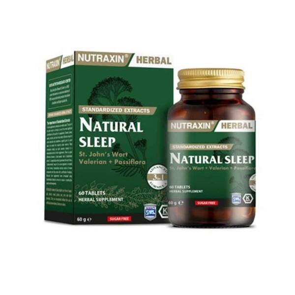 Nutraxin - 60 Capsules, St. John's Wort, Passionflower & Valerian Root - Vitamin & Supplement