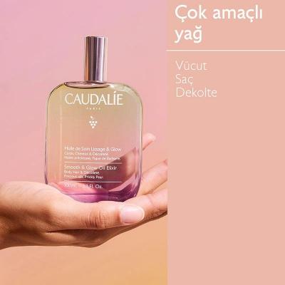 Caudalie Radiance Smoothing Elixir: Nourishing Body and Hair Oil with Argan & Grape Seed - Vegan, Non-Greasy, Natural Oils Caudalie Radiance Oil: Smooth Skin & Hair with Argan & Grape Seed body oil, hair oil, radiance oil, smoothing elixir, argan oil skincare, grape seed oil body, vegan beauty oil, non-greasy hair oil, prickly pear seed oil, natural body and hair oil, body and hair oil, argan oil, grape seed oil, prickly pear oil, shea butter, sweet almond oil, vegan, non-greasy, natural beauty products, mu