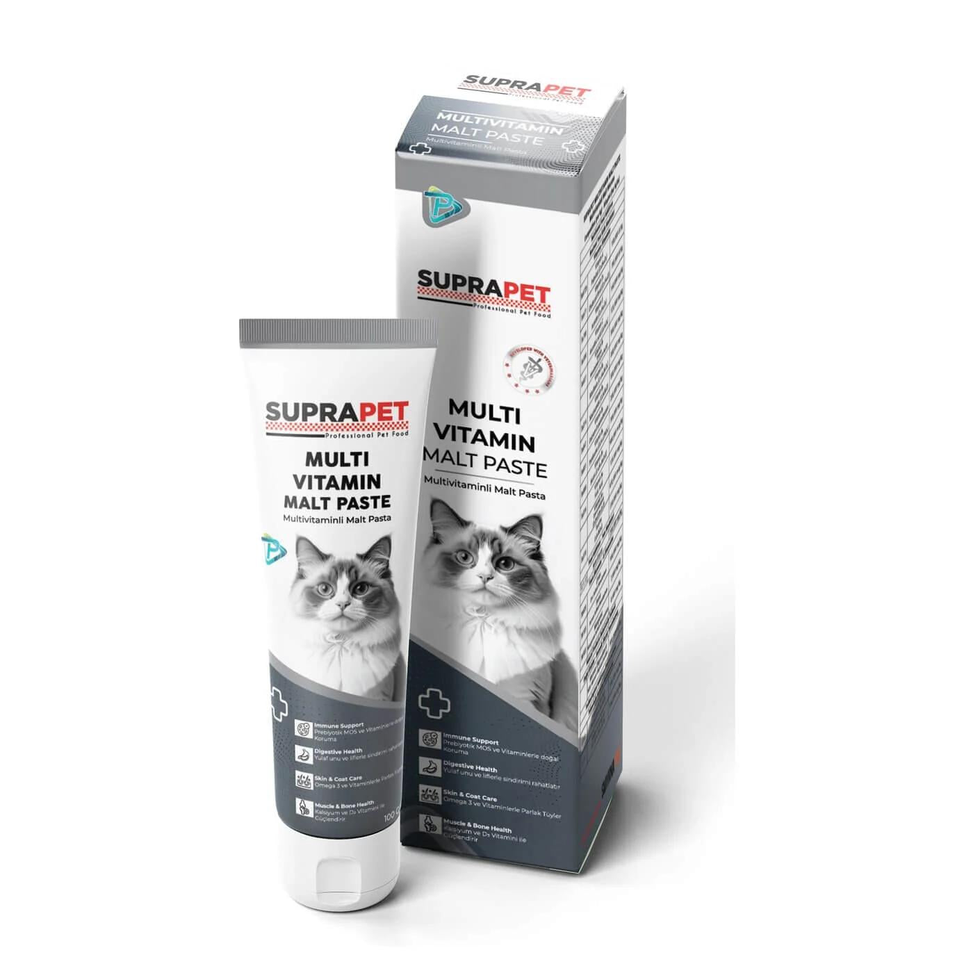 Suprapet Multivitamin Malt Paste for Cats 100g