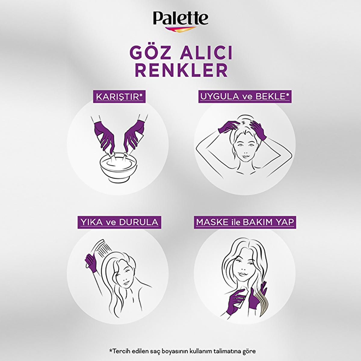 Palette Hair Dye - Vibrant, Nourishing, and Long-Lasting Color for Intense Shine Palette Hair Dye - Vibrant &amp; Long-Lasting Hair dye, Vibrant hair color, Nourishing hair dye, Keratin hair dye, Long-lasting hair color, Hair care, Hair color, Palette Hair Dye, Intense shine, Triple-care effect