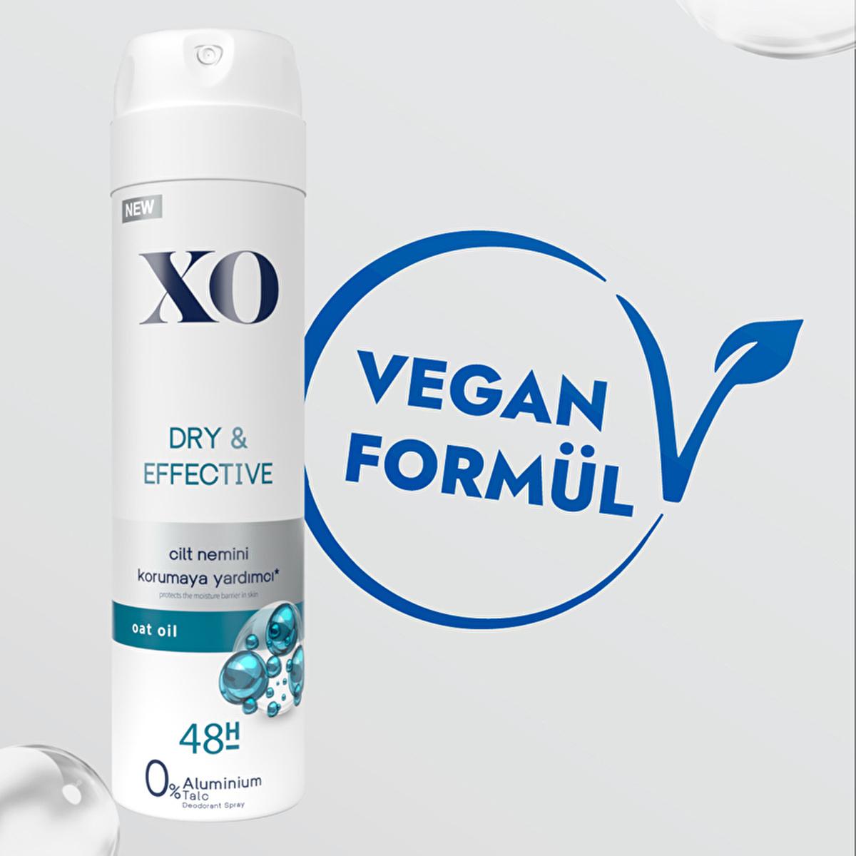 xo dry effective women deodorant spray 150 ml, xo deodorant with oat oil for moisturized skin, environmentally friendly deodorant spray for women XO Dry &amp; Effective Women Deodorant Spray - Moisturizing Formula, 48 Hour Protection | 150 ml XO Dry &amp; Effective Women Deodorant Spray - 150 ml deodorant, women-deodorant, xo, aluminum-free, vegan, long-lasting, moisturizing, sustainable, natural-skincare, ai-generated