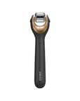 Geske MicroNeedle Face Roller with Rose Quartz Head - Black