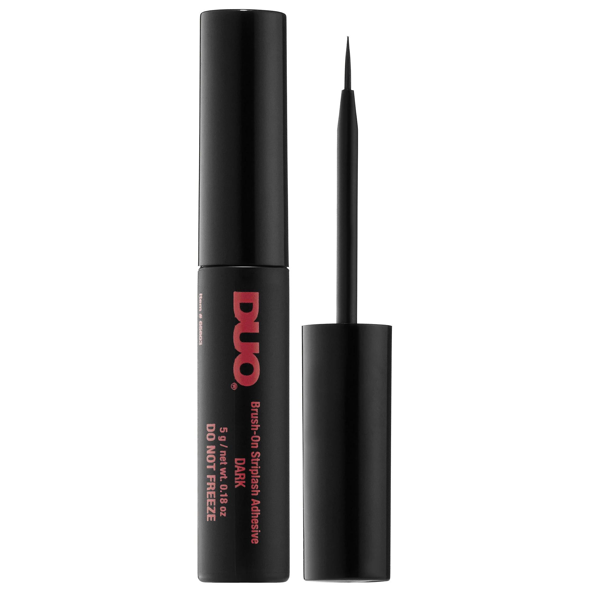 Ardell - Latex-Free False Lash Adhesive with Vitamins - Precise Brush-On Application for Sensitive Eyes Ardell Latex-Free False Lash Adhesive - Safe & Precise false lash adhesive, latex-free adhesive, cruelty-free beauty products, sensitive eye makeup, brush-on adhesive, individual lash application, strip lash adhesive, vitamin-enriched formula, beauty, cosmetics, eye makeup, false eyelashes, Ardell, makeup essentials