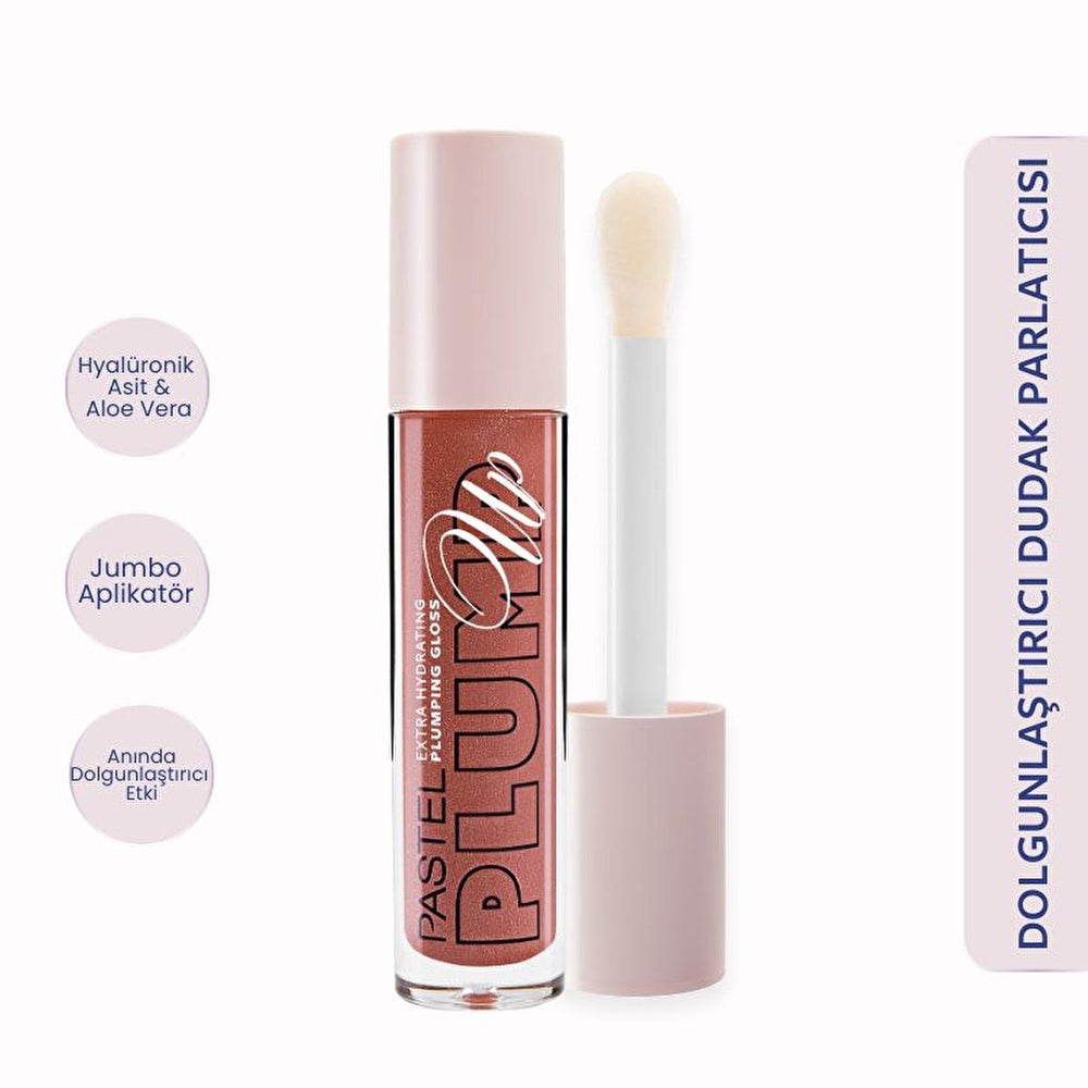 Pastel Profashion Plump Up Extra Hydrating Plumping Gloss 202 - Vegan Hydrating Lip Gloss with Plumping Effect - view 3