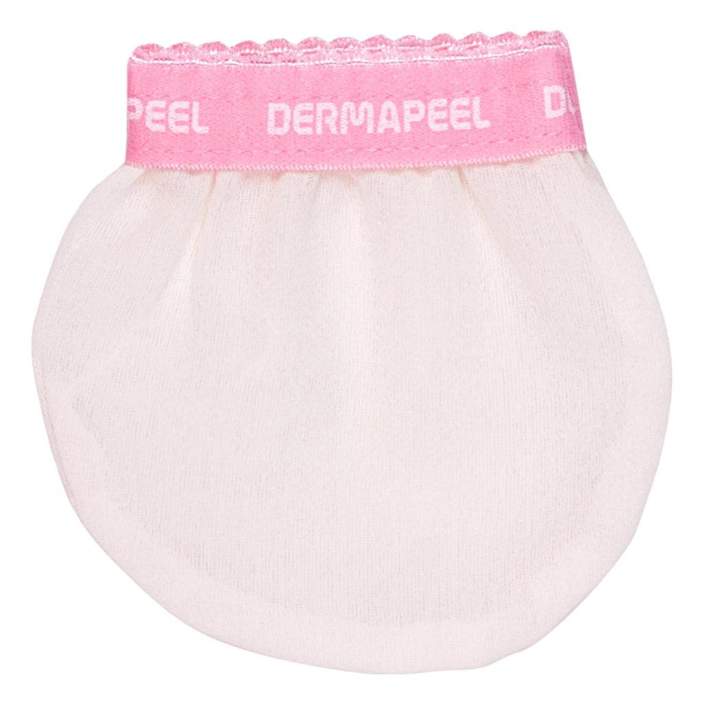 Dermapeel Pink Touch Facial Exfoliating Mitt for Smooth Skin