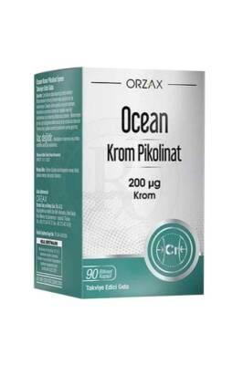 Orzaks Ocean Krom Pikolinat 90 Kapsül - Chromium Picolinate Supplement for Nutritional Health Support - image 3