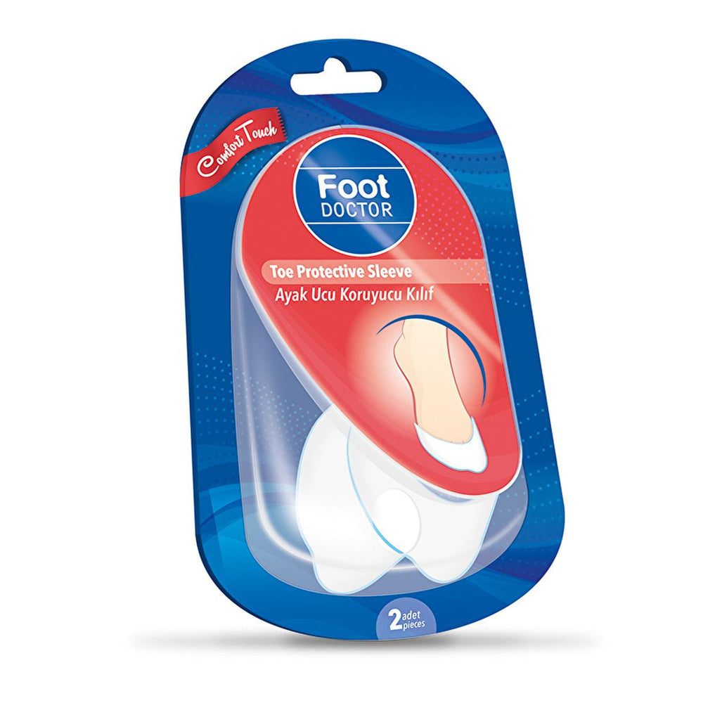 Foot Doctor Gel Toe Protector Sleeve: Instant Foot & Metatarsal Pain Relief, Blister Prevention - image 2