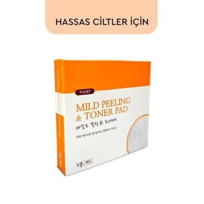 MjCare Mild Peeling Toner Pad for Gentle Exfoliation and Sensitive Skin Care - 10 Count MjCare Mild Peeling Toner Pad for Sensitive Skin MjCare Mild Peeling Toner Pad, Gentle exfoliation, Sensitive skin care, Toner pad, Skincare routine, Double-sided peeling pad, 3-step care routine, Sensitive skin friendly, Morning and night use, Skincare essentials, Skincare products, Exfoliating toner, Gentle skincare, Skin care for sensitive skin
