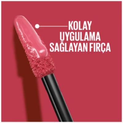 Maybelline Super Stay Vinyl Ink Long-Lasting Glossy Liquid Lipstick - 155 Upbeat Maybelline Super Stay Vinyl Ink Lipstick - Long Lasting Glossy Maybelline Super Stay Vinyl Ink, Long-lasting lipstick, Glossy lip color, Liquid lipstick, Vinyl Ink lipstick, Lipstick, Glossy finish, Long-lasting formula, Maybelline, Beauty, Makeup, Cosmetics, Lip care, Durable lip color