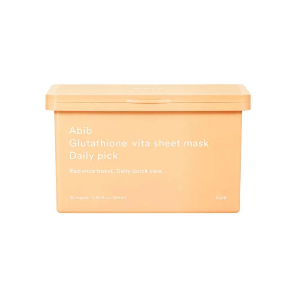 Abib Glutathione Vita Sheet Mask Daily Pick 30 Sheets