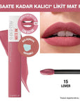 Maybelline New York Super Stay Matte Ink Liquid Matte Lipstick - Long Lasting, Smudge Proof, 16 Hours Wear - Lover Maybelline Super Stay Matte Ink - Long Lasting Matte Lipstick Long Lasting Lipstick, Matte Lip Color, Liquid Lipstick, Maybelline Super Stay Matte Ink, Durable Makeup, Smudge Proof Lipstick, Moisturizing Lipstick, Makeup Essentials, Beauty Products, Cosmetics, Lip Care, Makeup for Daily Wear, Special Occasion Makeup, Gift Ideas for Her