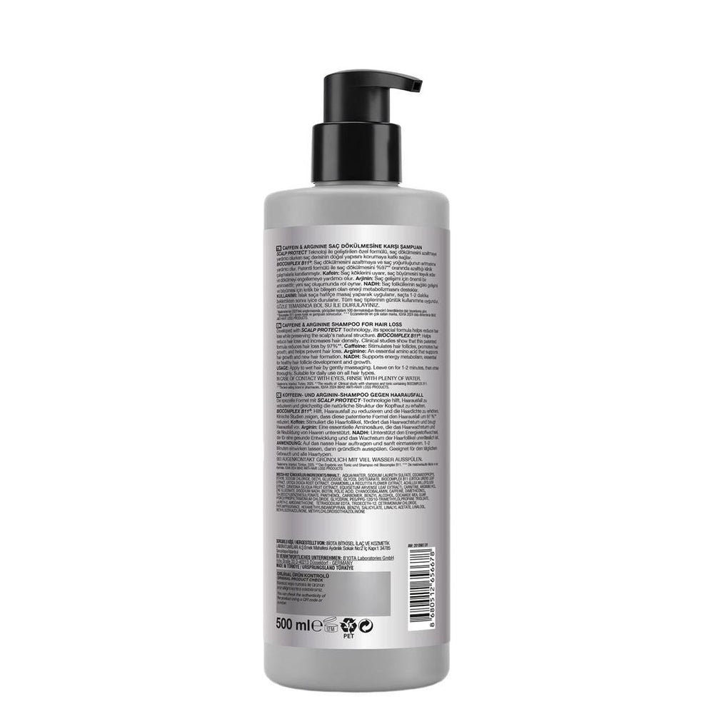 Bioxcin Caffein Shampoo 500 ml 500ml