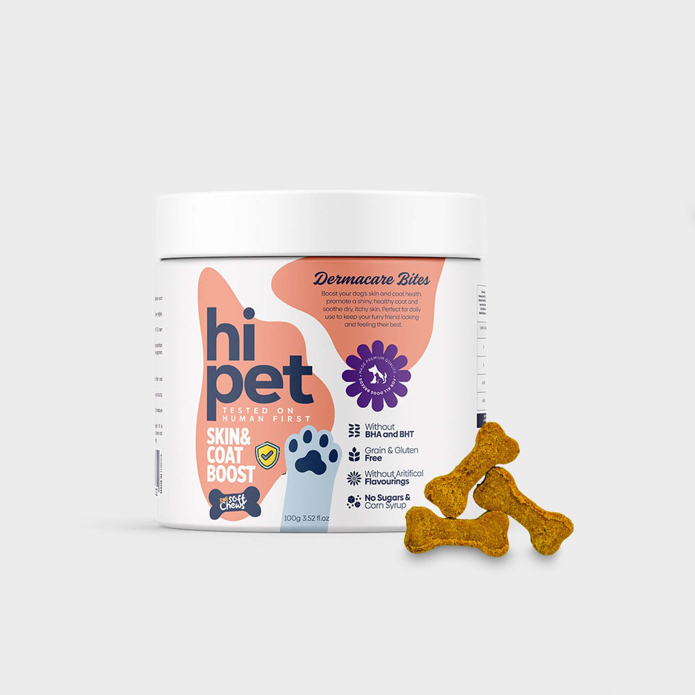 HiPet Dermacare Bites Chewable Tablets for Dogs