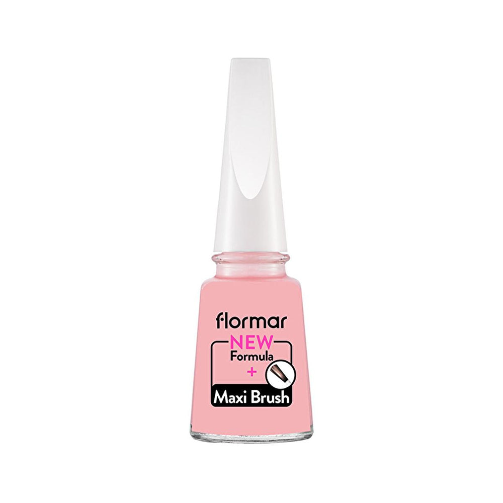 Flormar Light Pink Nail Polish - High Pigment, Long Lasting, Chip Resistant, Glossy Nail Enamel for Strong, Healthy Nails Flormar Light Pink Nail Polish: High Pigment, Long Lasting nail polish, nail enamel, high pigment nail polish, long lasting nail polish, chip resistant nail polish, glossy nail polish, nail color, Flormar nail polish, nail strengthening polish, magnesium calcium nail polish, nail care, manicure, light pink nail polish, pink nail polish, nail color, nail lacquer, women's nail polish, beau