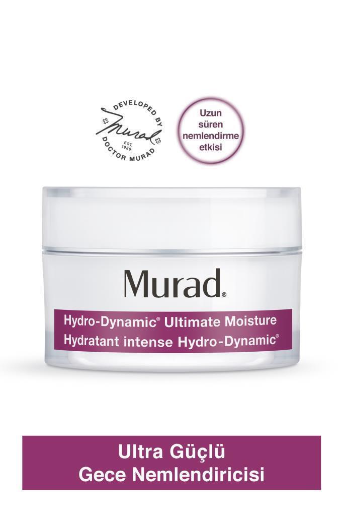 Murad Hydro-Dynamic Ultimate Night Cream - 50ml Travel Size, Intense Hydration & Anti-Aging Benefits - Face Cream