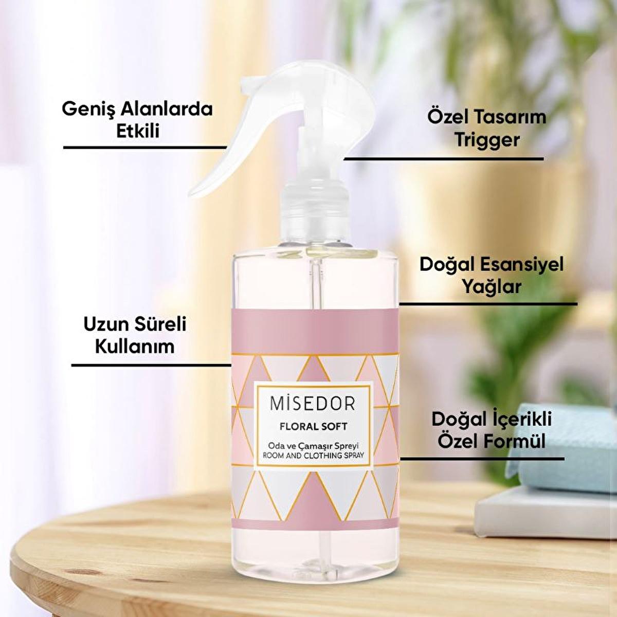 Misedor Air Freshener & Laundry Perfume - Floral Scent, Long-lasting Fragrance, 11.16 fl oz Misedor Air Freshener & Laundry Perfume - 11.16 fl oz Air Freshener, Laundry Perfume, Floral Scent, Long-lasting Fragrance, Indoor Air Freshener, Home Fragrance, Office Air Freshener, Clothing Perfume, Natural Fragrance, Soothing Scent, Non-damaging to Fabrics, 330 ml, 11.16 fl oz