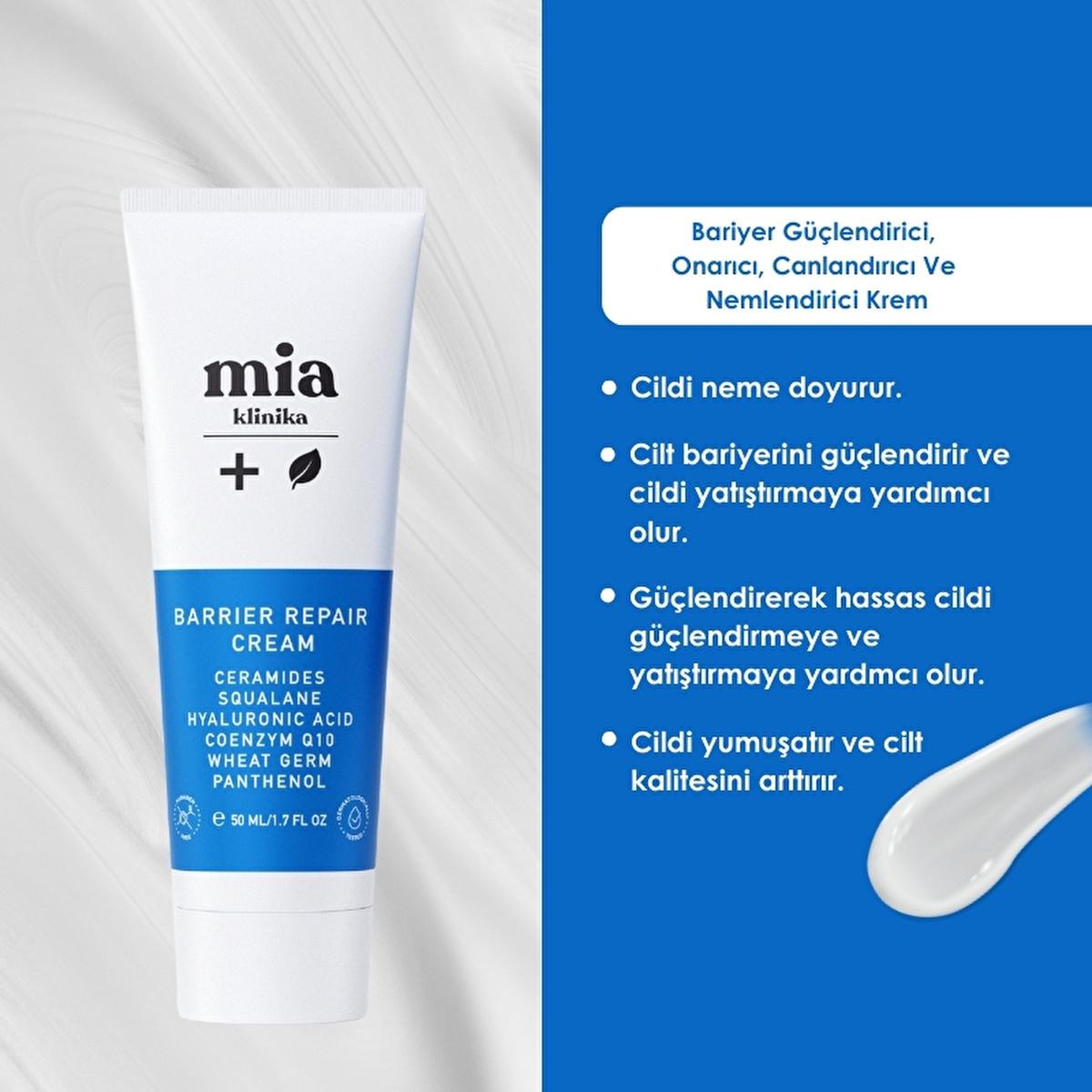 Mia Klinika Nourishing &amp; Revitalizing Facial Cream: Soothe Redness, Strengthen Skin Barrier, Intense Hydration - Sensitive Skin Care - image 3