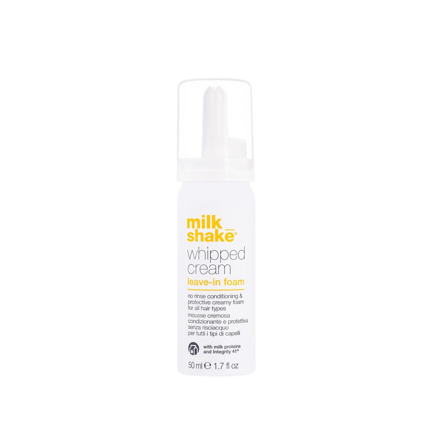 milk_shake Moisturizing Whipped Cream Hair Mousse for Dry or Damaged Hair - 1.69 fl oz milk_shake Moisturizing Hair Mousse - Hydrate & Style hair mousse, moisturizing hair product, whipped cream hair care, milk_shake hair products, hydrating hair treatment, hair care, dry hair solution, damaged hair repair, travel size hair products