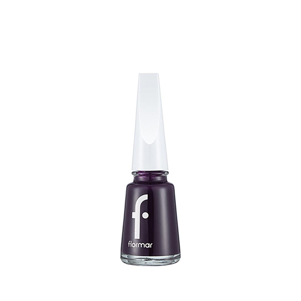 Flormar Long-lasting Nail Enamel - Yoğun Pigmentli Oje 492 Eggplant - Nail Care & Beauty - view 3