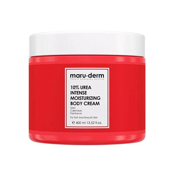 Maruderm 10% Urea Moisturizing Body Cream:  Deep Hydration, Smooths Dry Skin & Reduces Strawberry Legs - 400ml - image 2