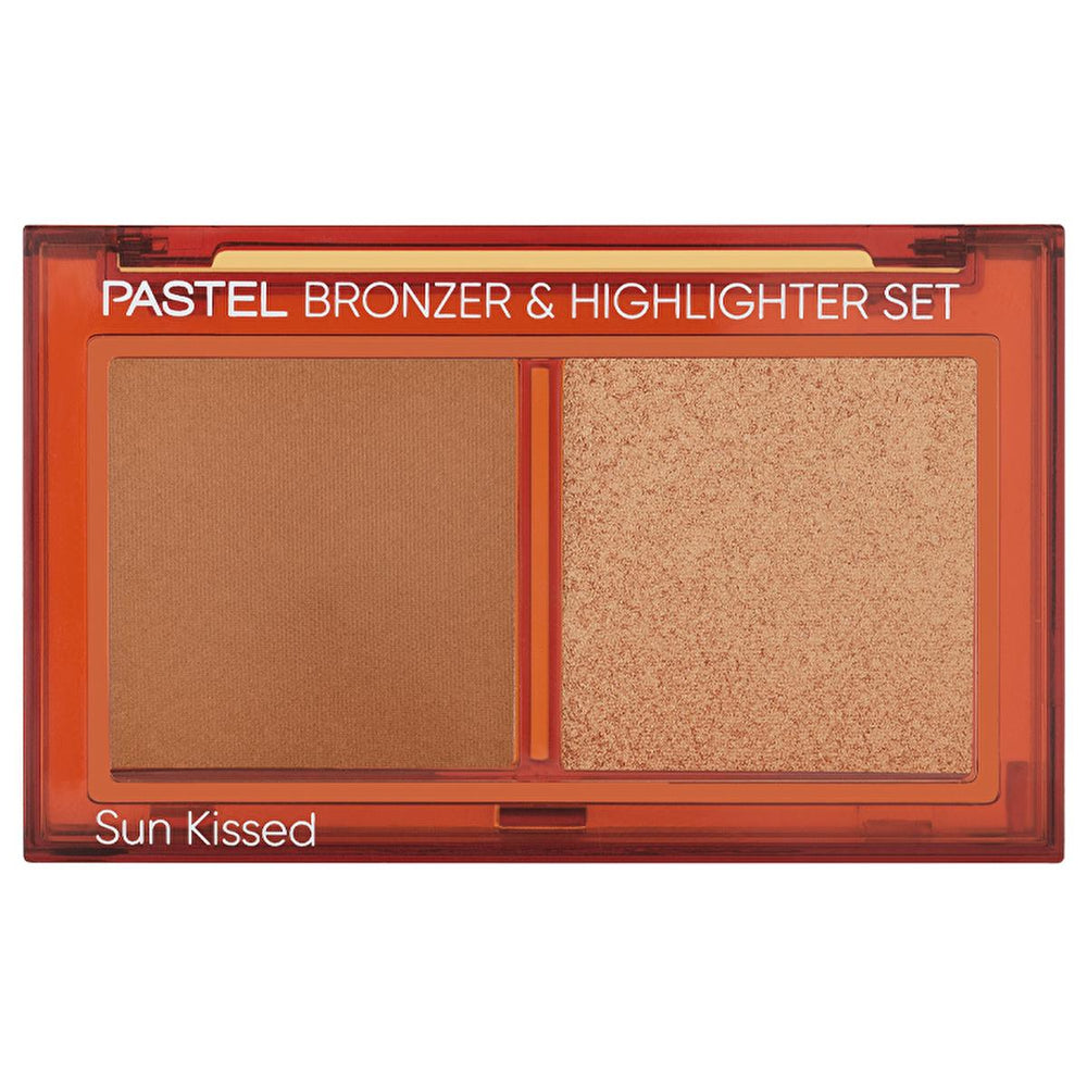 Pastel Profashion Bronzer & Highlighter Makeup Palette Set for Natural Glow - Vegan, Cruelty-Free, Dermatologically - view 2